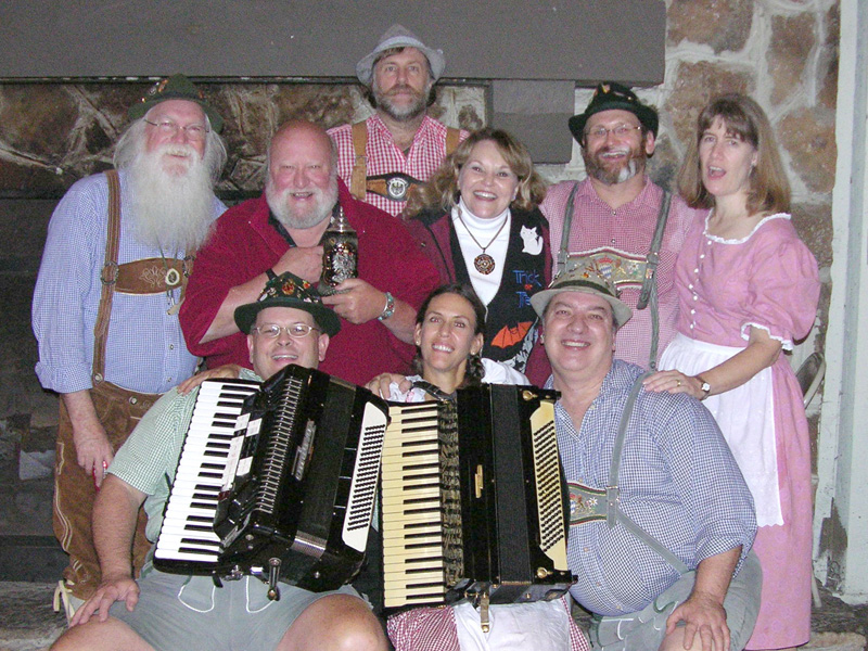The Sauerkraut Band at Mt. Lake 10-23-09