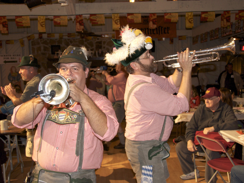 The Sauerkraut Band at Mt. Lake 10-24-09