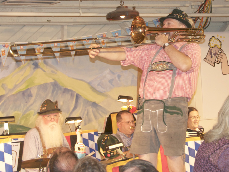 The Sauerkraut Band at Mt. Lake 10-24-09