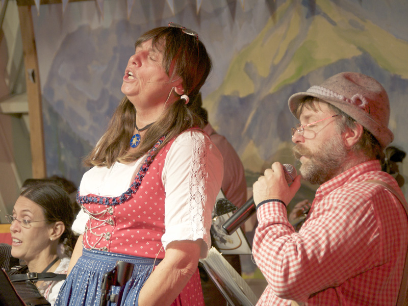 The Sauerkraut Band at Mt. Lake 10-24-09