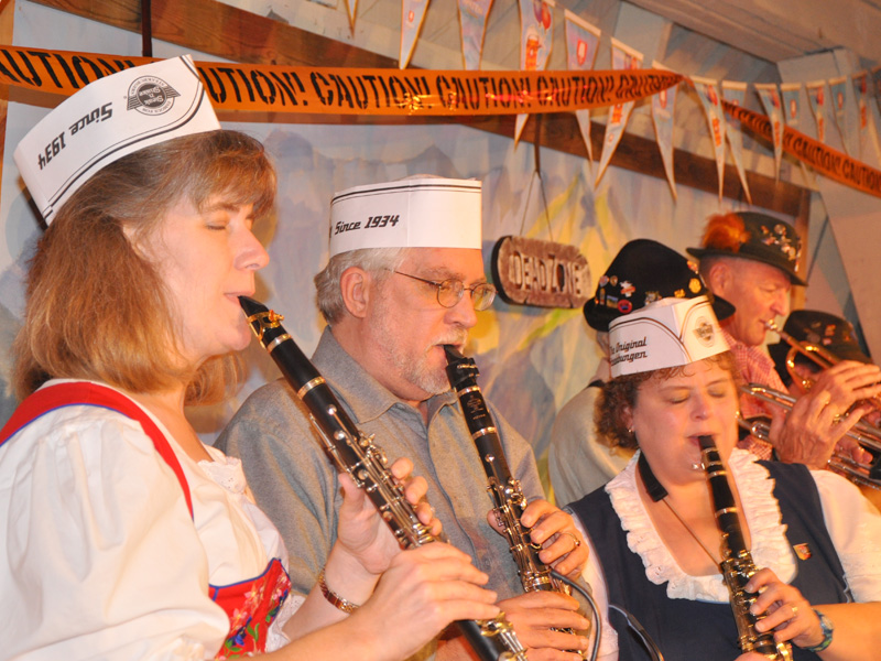 The Sauerkraut Band at Mt. Lake 10-31-09