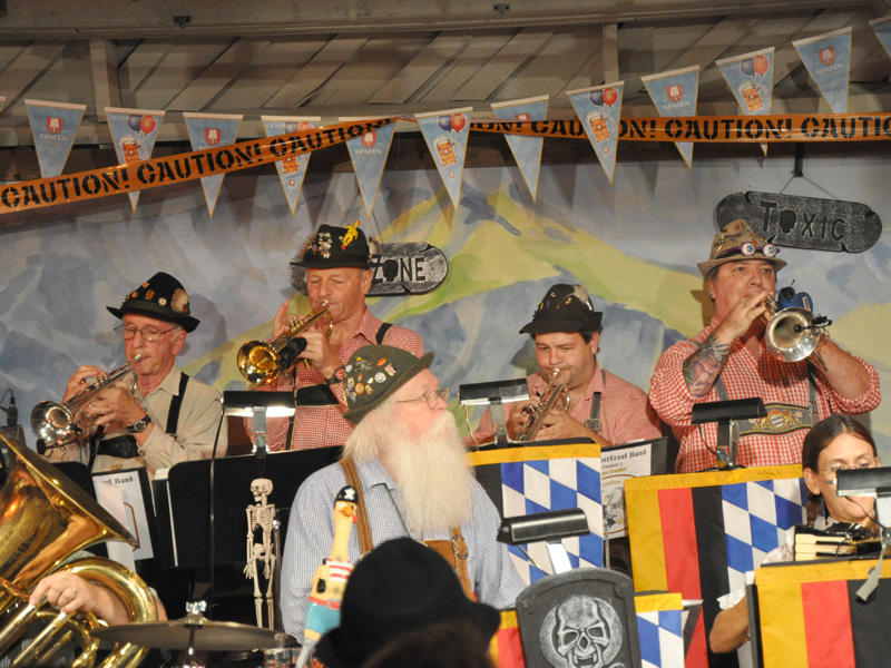 The Sauerkraut Band at Mt. Lake 10-31-09