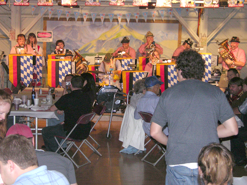 The Sauerkraut Band at Mt. Lake 9-19-09