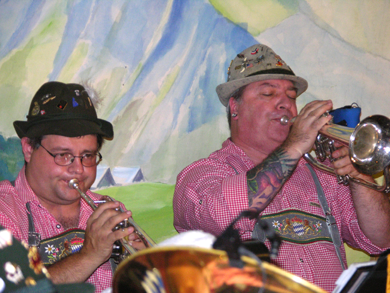 The Sauerkraut Band at Mt. Lake 9-19-09