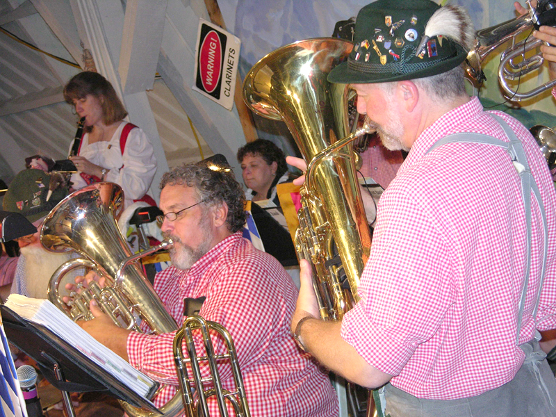 The Sauerkraut Band at Mt. Lake 9-19-09