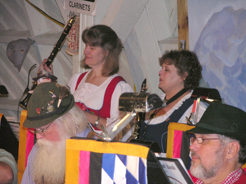 The Sauerkraut Band at Mt. Lake 9-26-09