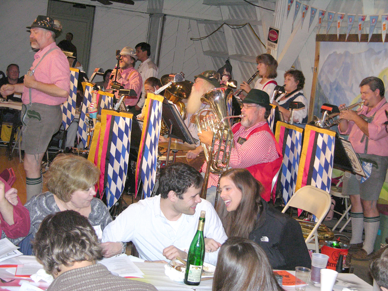 The Sauerkraut Band at Mt. Lake 9-26-09