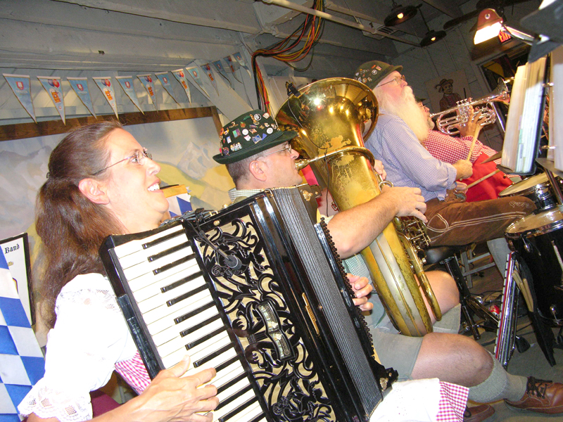 The Sauerkraut Band at Mt. Lake 9-26-09